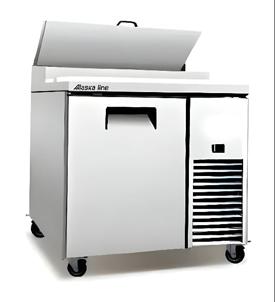 44'' Alaska-Line Pizza Prep Table APPS-44 | SKU: TBL-APPS-44