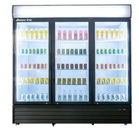 Alaska Line 78'' Three Glass Door Cooler 68.3 Cu.Ft. Capacity HIT-826 | SKU: CLR-HIT-826
