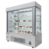 Alaska Line 59'' Sliding Glass Door Beverage/Pastry Showcase Refrigerator HIT-420 | SKU: CLR-HIT-420