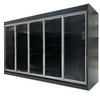 123'' Alaska-Line Multideck Remote Compressor Cooler with 5 Swing Doors HIT-1000 | SKU: CLR-HIT-1000