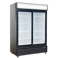 Alaska-Line 52'' Double Sliding Glass Door Cooler - 38.3 Cu.Ft. HIT-801 | SKU: CLR-HIT-801