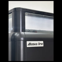 Alaska Line 82'' Dual Temperature Open Display Island Freezer, Cooler HIT-605 | SKU: FRZ-HIT-605