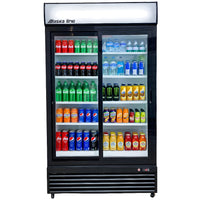 Alaska-Line 45'' Two Sliding Glass Door Cooler 36.7 Cu.Ft. Capacity, HIT-805 | SKU: CLR-HIT-805