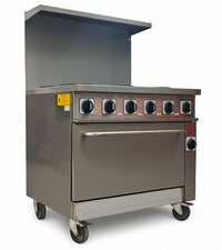 Sinco Signature 6 Burner 36" Electric Range & Oven SC-149 | SKU: OVN-SC-149