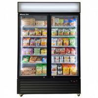 54'' Alaska Line Glass Double Door Freezer HIT-424 | SKU: FRZ-HIT-424