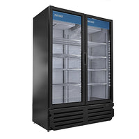 55'' Pro-Kold Double Glass Door Merchandise Cooler 41.6 Cu.Ft., VC-49 | SKU: CLR-VC-49