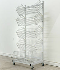 Movable Wire Display Rack HBR-3103 | SKU: DSP-HBR-3103
