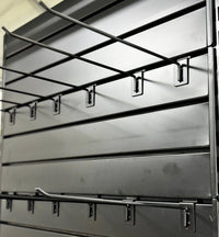 Heavy Duty Metal Slatwall Back Shelf, YD-S017W | SKU: SHF-YD-S017W