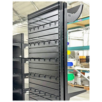 Heavy Duty Metal Slatwall Back Shelf, YD-S017W | SKU: SHF-YD-S017W