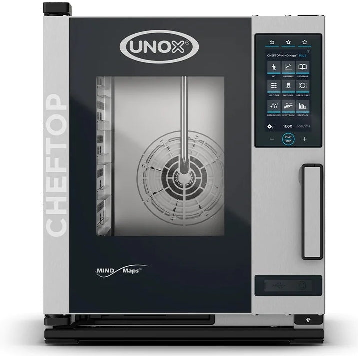 Unox ChefTop MIND.Maps Compact Plus Electric Countertop Combi Oven XACC-0513-EPRM | SKU: OVN-XACC-0513-EPRM