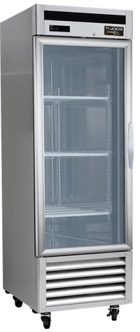 26.8" Kool-It Signature Single Glass Door Display Cooler 18.9 Cu.Ft., KBSR-1G | SKU: CLR-KBSR-1G