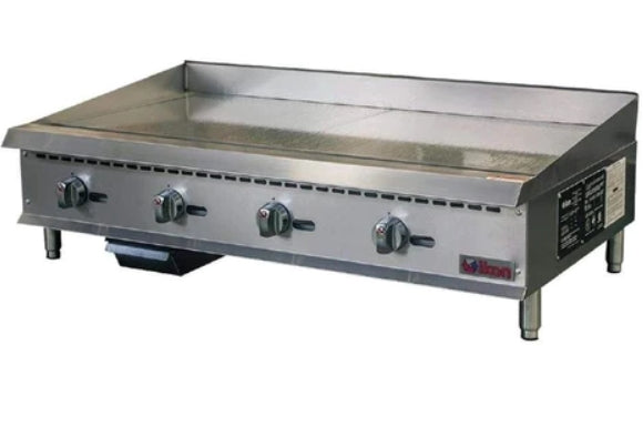 Ikon 60" Thermostatic Gas Griddle - 150,000 BTU ITG-60 | SKU: GRD-ITG-60