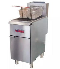 Ikon Natural Gas Floor Fryer  35-40 lb. Capacity, - 90,000 BTU IGF-35/40 NG | SKU: FRY-IGF-35-40-NG