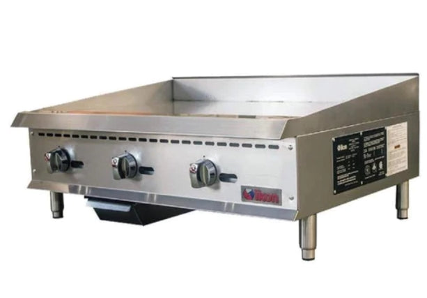 Ikon 36" Manual Gas Griddle - 90,000 BTU IMG-36 | SKU: GRD-IMG-36