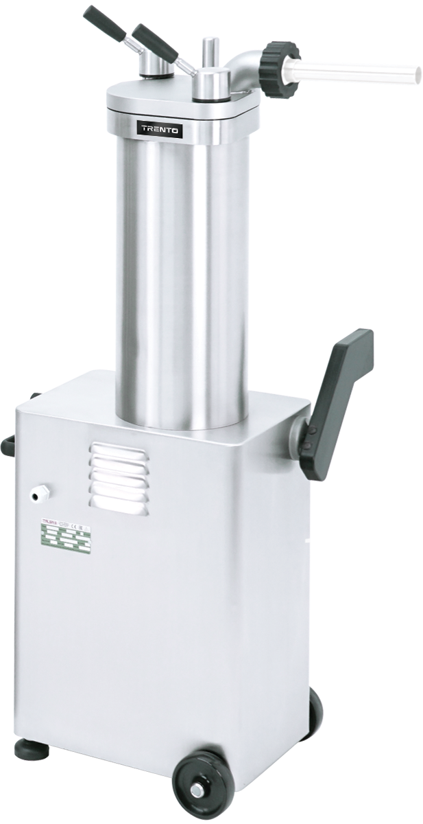 Talsa F14S 26 lb (12 kg) Hydraulic Piston Sausage Stuffer Stainless Steel | Trento – 110V, 750W (1 HP) 45950 | SKU: TFL-45950