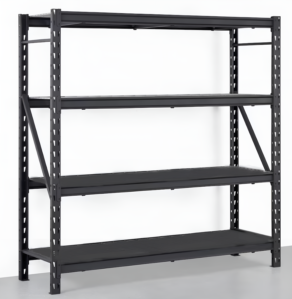 79'' Heavy Duty Warehouse Rack, Black YD-S029B | SKU: RCK-YD-S029B