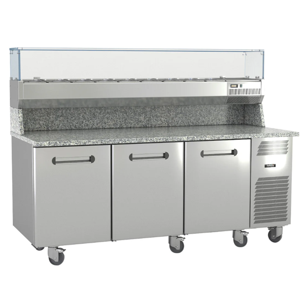 Italiana Foodtech 75" Pizza Prep Table IPT75 | SKU: TBL-IPT75