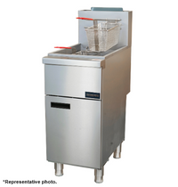 Mondeo Natural Gas 30-45lbs., 90.000 BTU Floor Fryer MD-F3-NG | SKU: FRY-MD-F3-NG