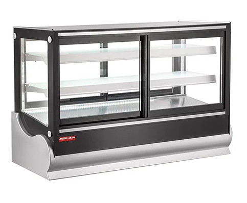New Air 48″ Square Self Serve Glass Countertop Display Refrigerator NCDC-48-SV | SKU: CLR-NCDC-48-SV