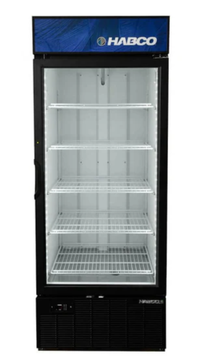 Habco 30.5" Bottom Mount One Glass Door Merchandising Freezer SF28HCBXM | SKU: FRZ-SF28HCBXM