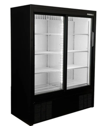 Habco 47" 8-Shelf Double Sliding Door Merchandising Refrigerator ESM14SL60HC | SKU: CLR-ESM14SL60HC