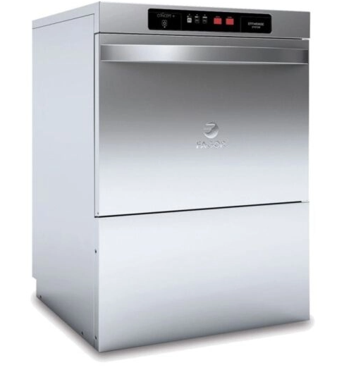 Fagor High-Temperature Undercounter Dishwasher with Integrated Booster, 30 Racks/Hour CO-502W | SKU: DSH-CO-502W