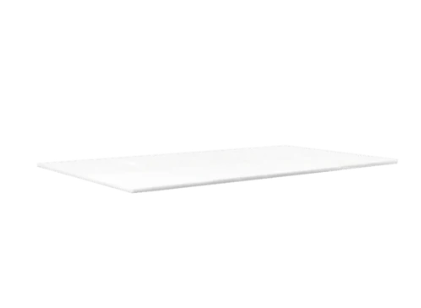 Custom Size White Poly Cutting Board – 1/2" Thickness (18"–96" W, 18"–48" D) CT-12W | SKU: CBD-CT-12W-2IN