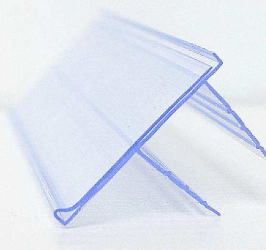36'' Price Tag Clear Label Strip Price Tag Clear For HD Model Gondola HD-0 | SKU: PTC-HD-0