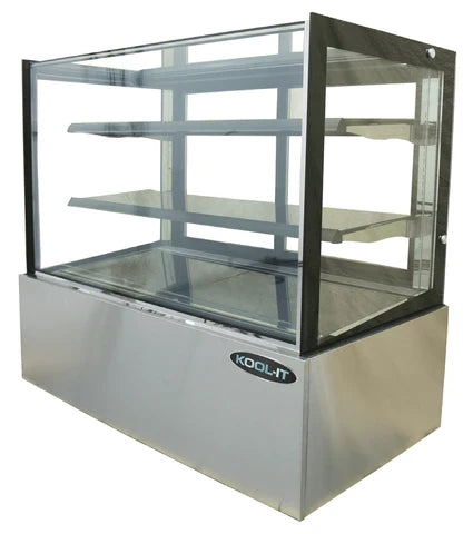 Kool-It 35" Floor Model Full Service Dry Display Case - 10 Cu. Ft. KBF-36D | SKU: DSP-KBF-36D
