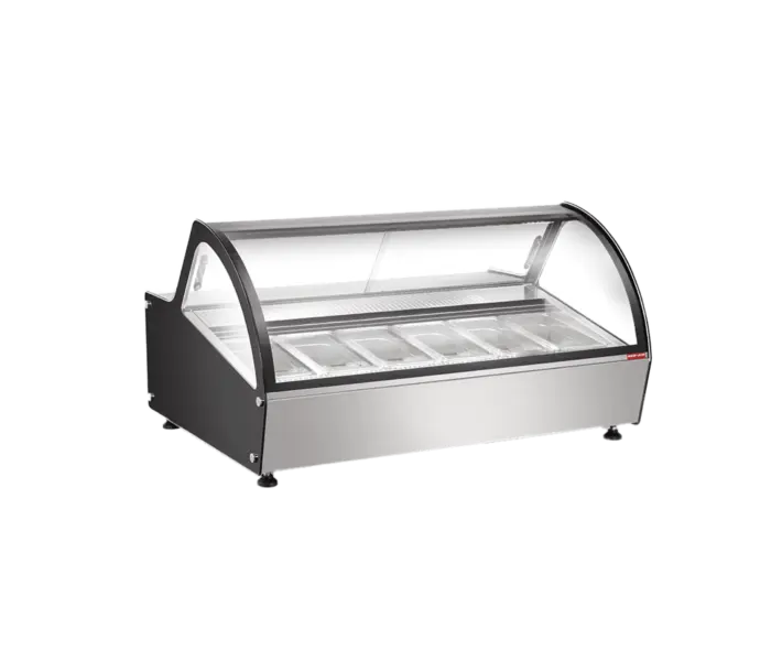 New Air 46" Countertop Gelato Display Case with 122L Capacity NCGD-46-S | SKU: DSP-NCGD-46-S