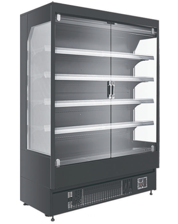 59.6'' Alaska Line Glass Door Cooler 30.8 Cu.Ft. Capacity HIT-70 | SKU: CLR-HIT-70
