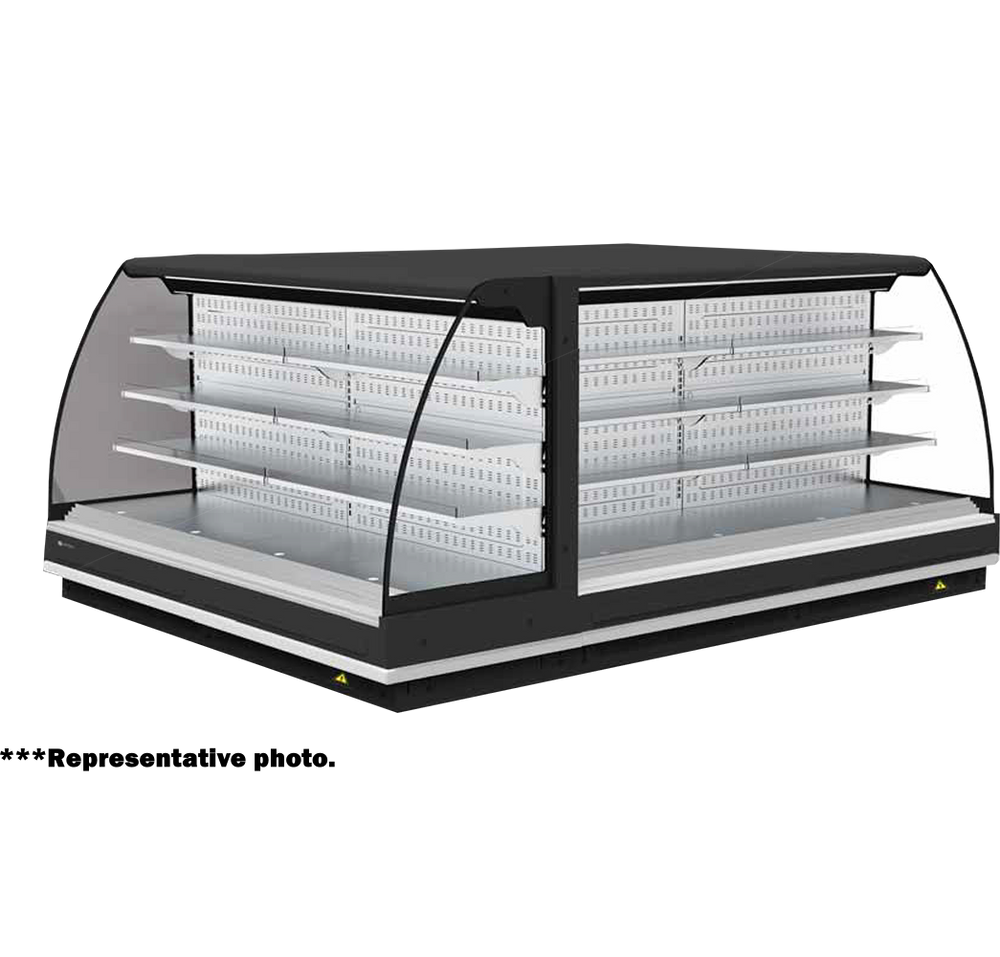 EuroCold Open Low Profile Merchandiser Remote Set OMFL-100-80 | SKU: CLR-OMFL-100-80