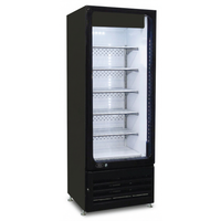 QBD 24.8" Single Glass Door Cooler WC20-HC | SKU: CLR-WC20-HC