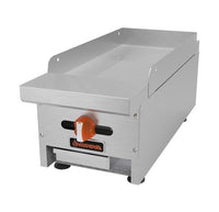 Sierra 12" Manual Gas Griddle with 1 Burner SRMG-12 | SKU: GRD-SRMG-12