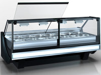 99'' Alaska-Line Heated Display Showcase HIT-185-2 | SKU: DSP-HIT-185-2