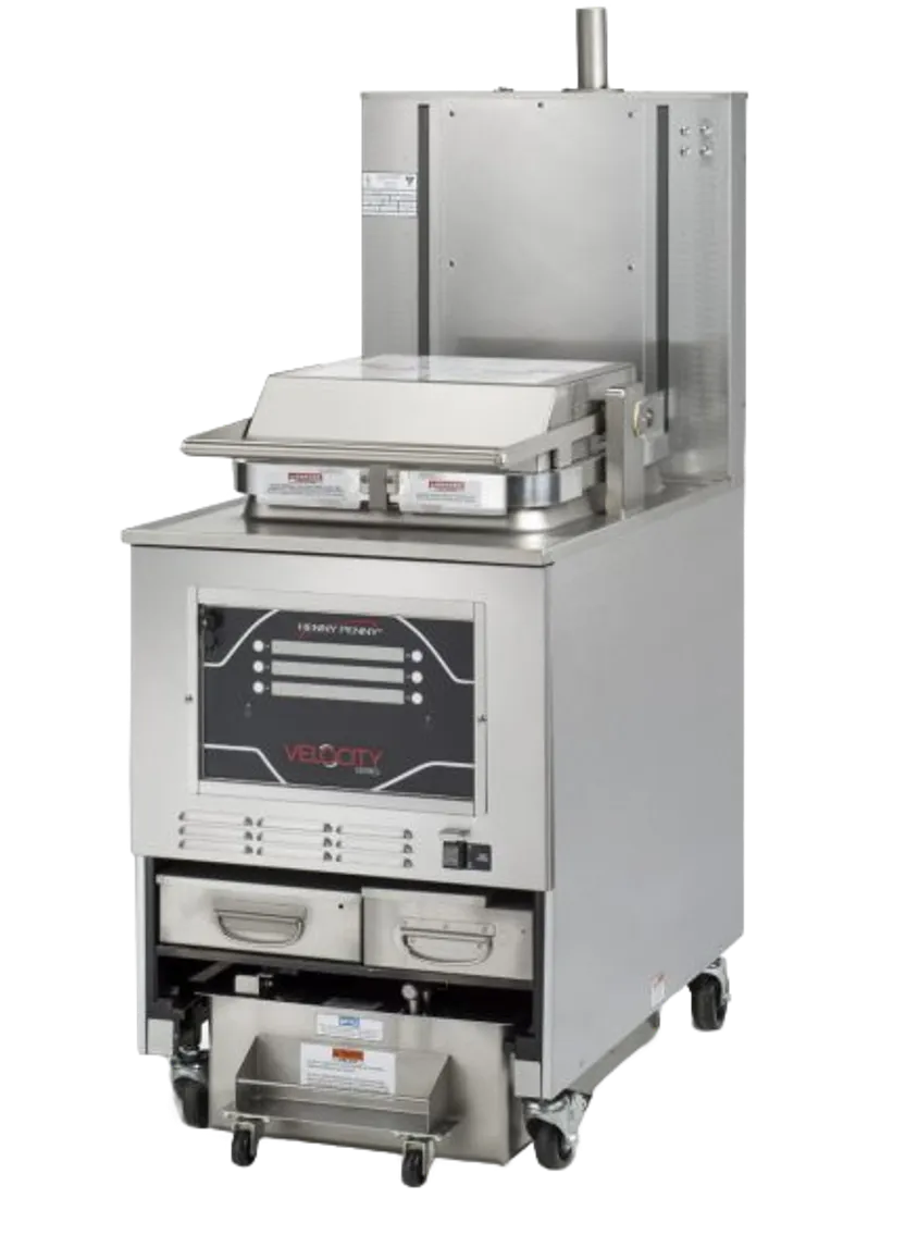 Velocity Series 8-Head Pressure Fryer PXE-100 | SKU: FRY-PXE-100