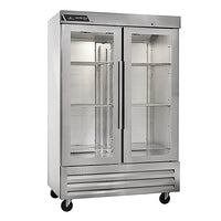 54'' Centerline by Traulsen Half Glass Door Cooler Left/Left Hinge 45.1 Cu.Ft., CLBM-49R-HG-LL | SKU: CLR-CLBM-49R-HG-LL