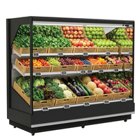 EuroCold 98" Open Front Multideck Merchandiser for Fruit and Vegetables Remote VCLH-100-8 | SKU: EOF-VCLH-100-8