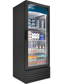 25" Pro-Kold Single Glass Door Cooler - 7.8 Cu.Ft  VC-12 | SKU: CLR-VC-12